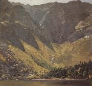 Frederic E.Church Great Basin,Mount Katahdin,Maine oil painting artist
